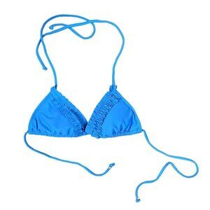 Ingear bikini top padding removable frilled detail tie closure summer swimsuit
